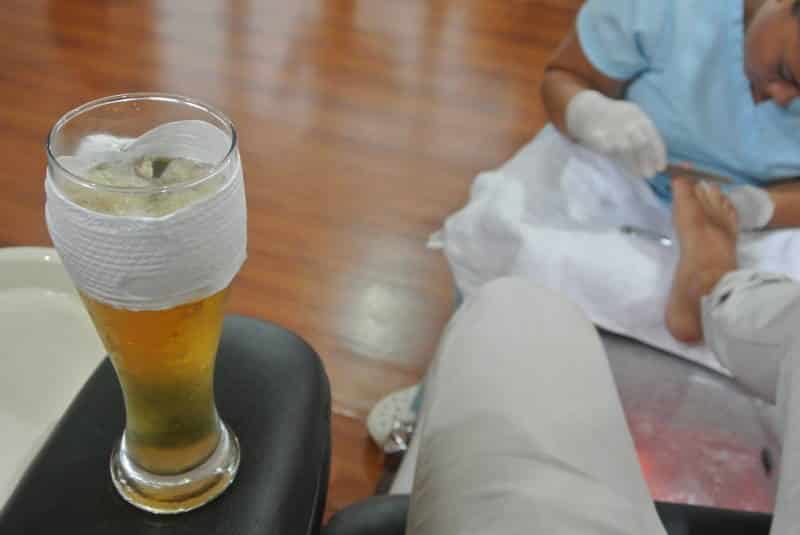 Beer and a Pedicure | pty.life